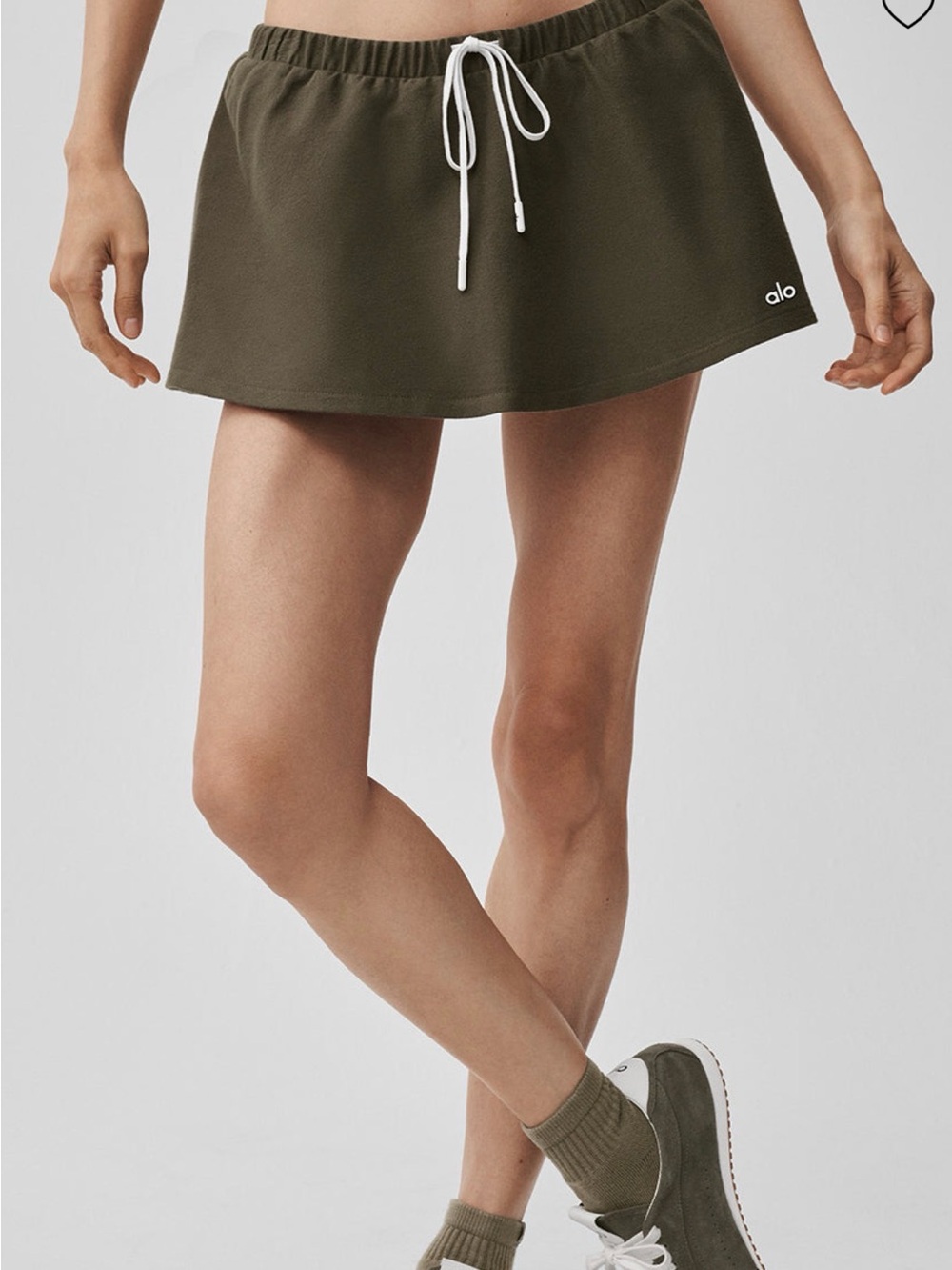 Alo low mini skirt